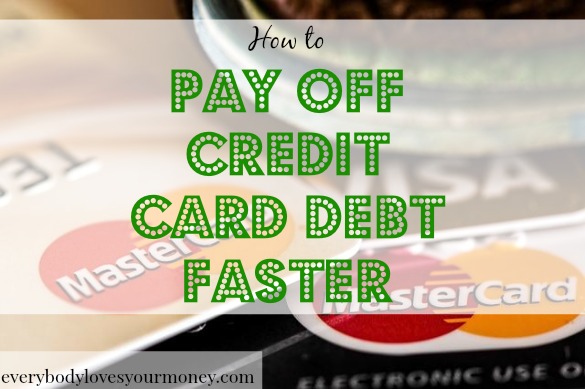 how to pay off credit card debt fast calculator