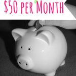 ways to save $50 per month