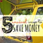 Looking for some unusual ways to save money? I've found find weird, yet effective ways you can make your money go further. Will you be giving them a try?