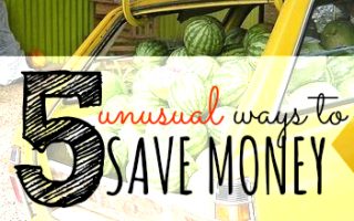 Looking for some unusual ways to save money? I've found find weird, yet effective ways you can make your money go further. Will you be giving them a try?