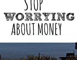 Are you anxious about money? The truth is worrying so much is doing nothing to help you're situation. Try this instead.