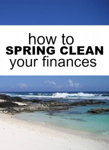 Have you been bitten by cleaning bug? Here are four smart ways to spring clean your finances.