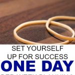 Learn to tackle your week before it tackles you. Here are some ideas to get you started with one day a week planning. A little effort put toward this can yield amazing results.