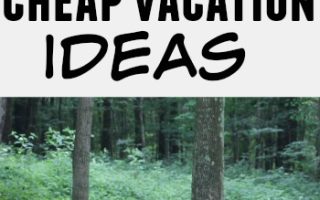 The average family vacation can run you thousands of dollars. If you’ve been thinking up cheap vacation ideas here are a few to get you started.