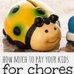 Wondering how much to pay your kids for chores? Here's what I do and some examples from other parents as well!