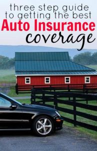 Having the right auto insurance coverage is crucial to your personal finances. Find out why as well as the three step guide to getting the best coverage.