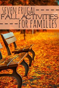 Fall is such a wonderful time of the year and there's so much to do! Here are my seven favorite low cost fall activities for families.