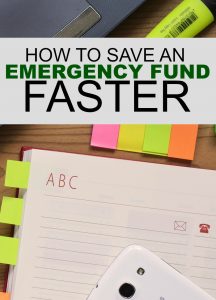 Having trouble putting money back? These four steps will help you save for an emergency fund faster.