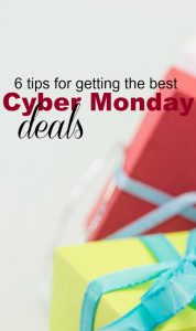 If you want to skip the crowds Cyber Monday is a good time to get some of your shopping done. Here’s are 6 tips for finding the best Cyber Monday deals.