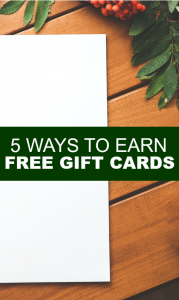 If you’re looking for a way to make your budget stretch a little farther, one way to do it is to take advantage of all of the ways to earn free gift cards.