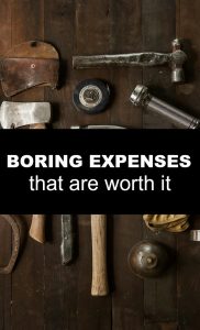 If you’re like me you don’t necessarily enjoy spending money. This is especially true for things that seem super boring. But I’ve learned over the year that trying to cut some of these “boring” expenses is not a good idea.