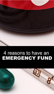 While this list definitely is not exhaustive by any sense of the imagination here are some reasons to have an emergency fund if you don't already.