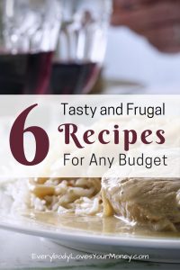 Here is a quick list of tasty and frugal recipes for your next grocery trip.