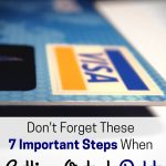 Don't forget these important steps when you're getting out of debt.