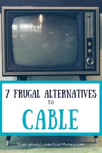 Here are a bunch of frugal alternatives to cable. Combining a few of them might just do the trick.