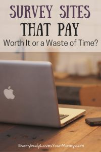 Survey Sites that Pay - are they worth it or a waste of time?