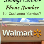 Walmart Savings Catcher Phone Number