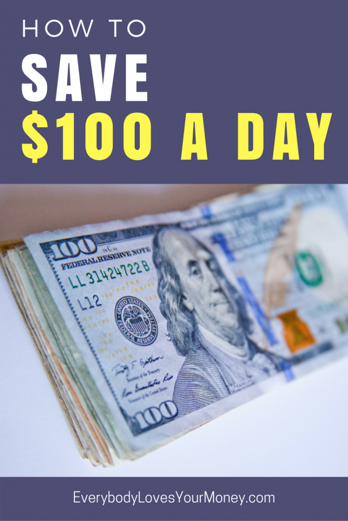 How to Save $100 a Day