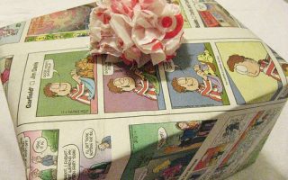 Save money on wrapping paper.