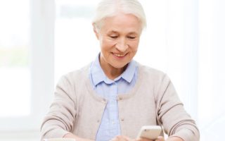 Boomers addicted to their phones