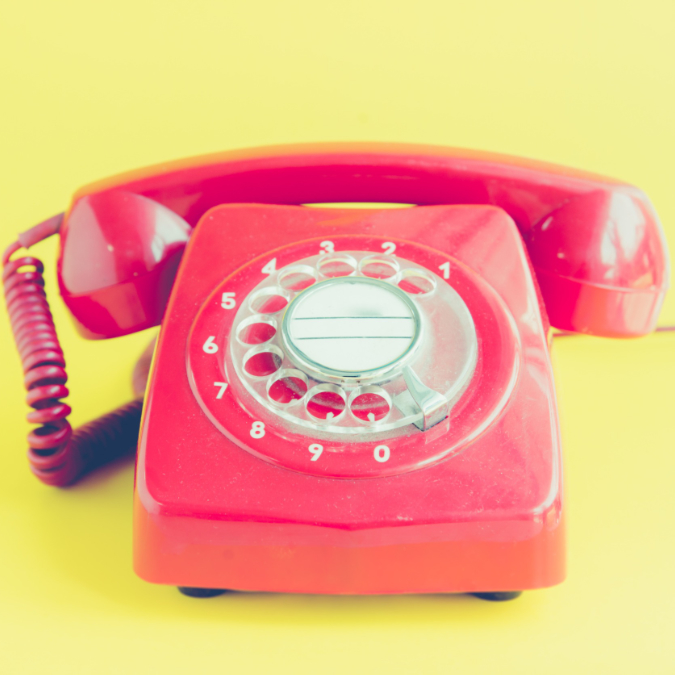 Vintage phone mobile application