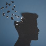 Image of a man suffering from mental health issues