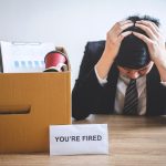 A man getting fired