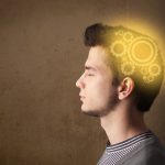 Young man thinking