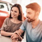 Young Family Are Choosing A New Car