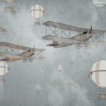 The Wright Brothers and their first plane, which was protected by patents