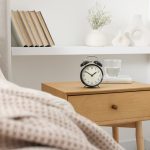 A nightstand drawer, which should hold specific items