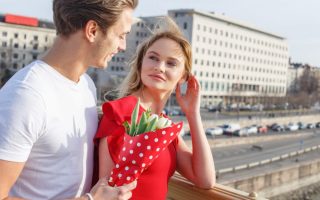 A man and woman in a relationship practicing "slow dating" instead of rushing through romance