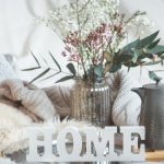 A cozy and warm home decor set up