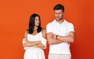 A disgruntled married couple upset after chasing financial freedom