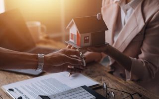 An unwed couple buying a home together, which may be a terrible idea