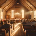 A church full of people, but lacking adult children, who no longer attend