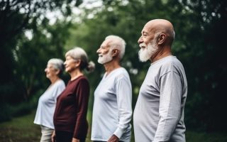 A group of seniors who aren't leaving an inhertiance to their families
