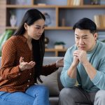A couple having an argument because being honest made everything worse
