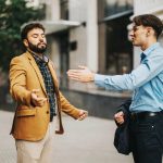Someone talking too much but not listening, which is a habit that ruins reputation
