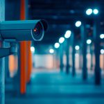 A security camera, symbolizing the death of privacy in American cities