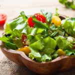 A salad mix, which is one of the foods that were found to be contaminated at grocery store chains