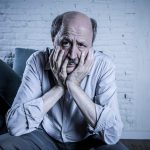 Old person feeling that retirement makes them feel useless