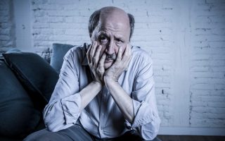 Old person feeling that retirement makes them feel useless