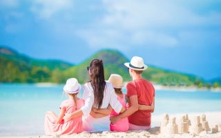 A beach vacation is a family expense that is actually just a guilt trap