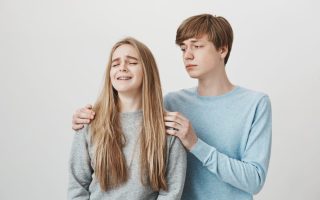 Two siblings who are jealous, but not because of money