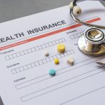 A health insurance form