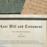 A will and testament, which may divide families because of inheritance