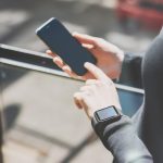 A watch and phone, two smart devices that may be listening during legal consults.