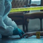 There are clues that your home was previously a crime scene.