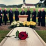 Many families go broke after a funeral.